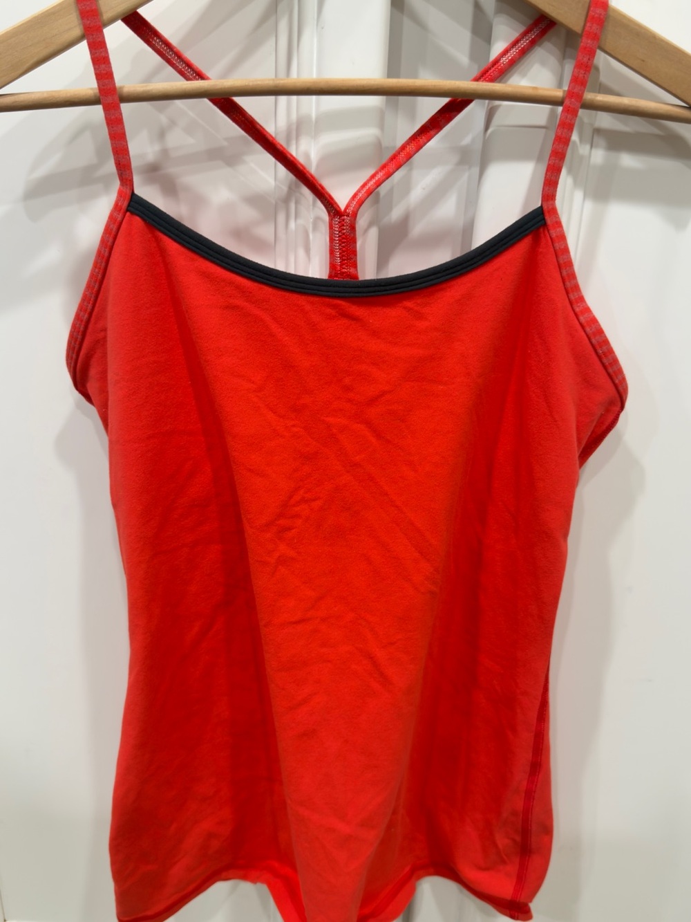 Lululemon Red Strappy Women's Tank Top